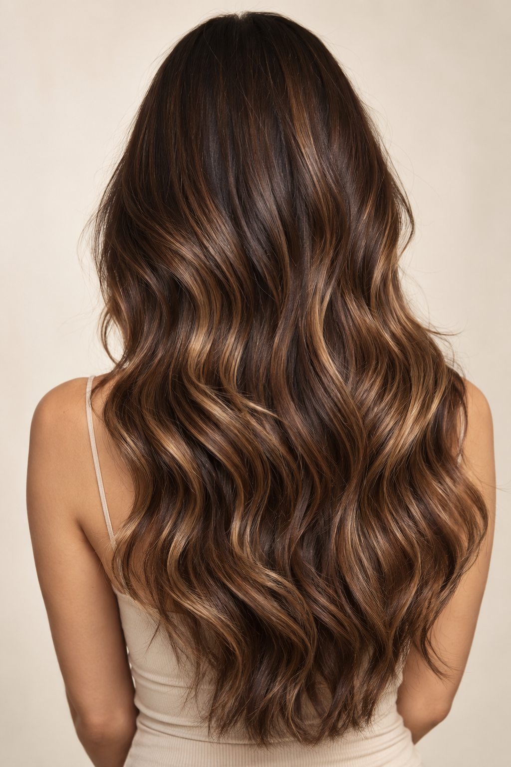 Пример окрашивания Balayage
